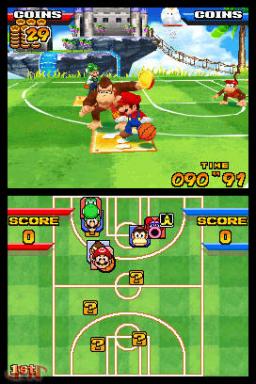 Mario Hoops 3 on 3 Screenshot 1